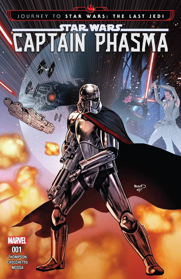 Обложка комикса Капитан Фазма (Star Wars: Captain Phasma).