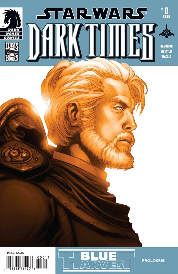 Обложка выпуска «Dark Times: Blue Harvest 0», 5 авг 2009.