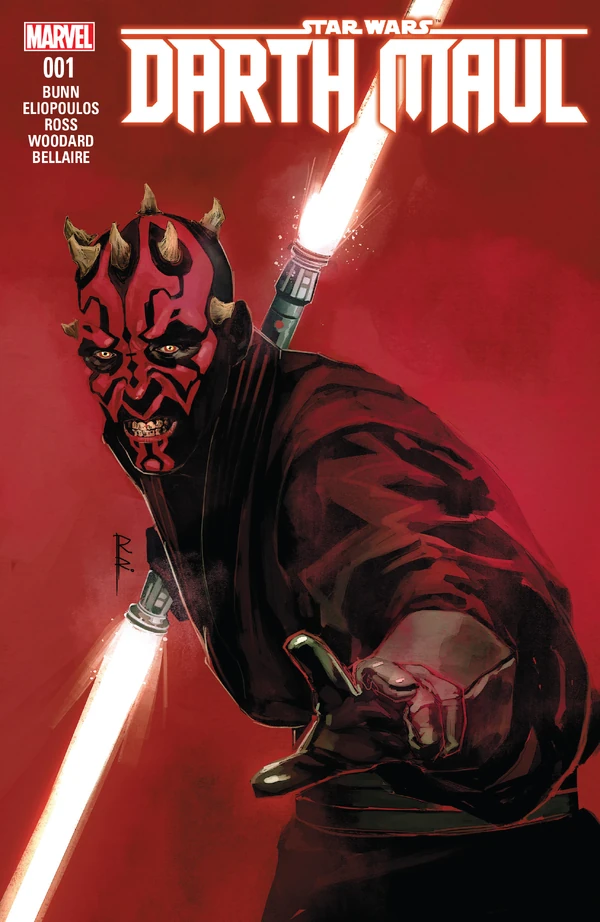 Обложка комикса Дарт Мол (Star Wars: Darth Maul).