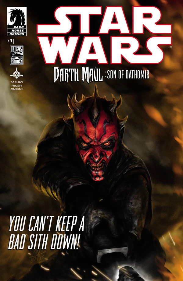 Обложка комикса Дарт Мол, сын Датомира (Star Wars: Darth Maul — Son of Dathomir).