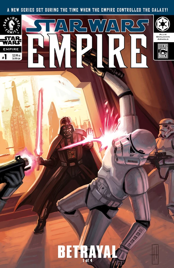 Обложка комикса Империя (Star Wars: Empire).