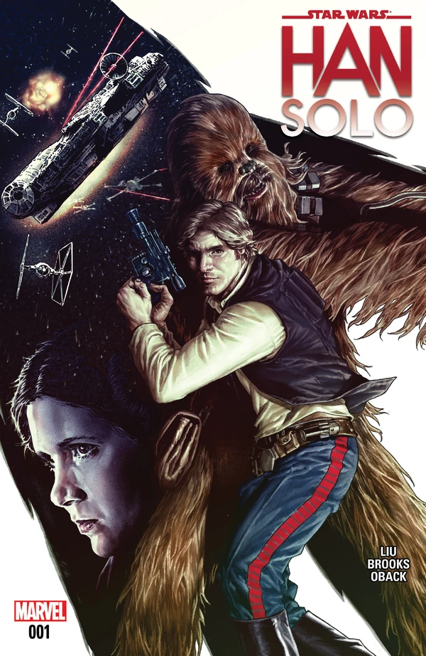 Обложка комикса Хан Соло (Star Wars: Han Solo).