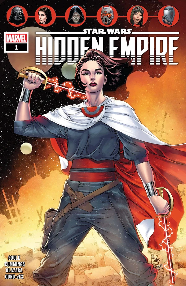 Обложка комикса Hidden Empire (Star Wars: Hidden Empire).