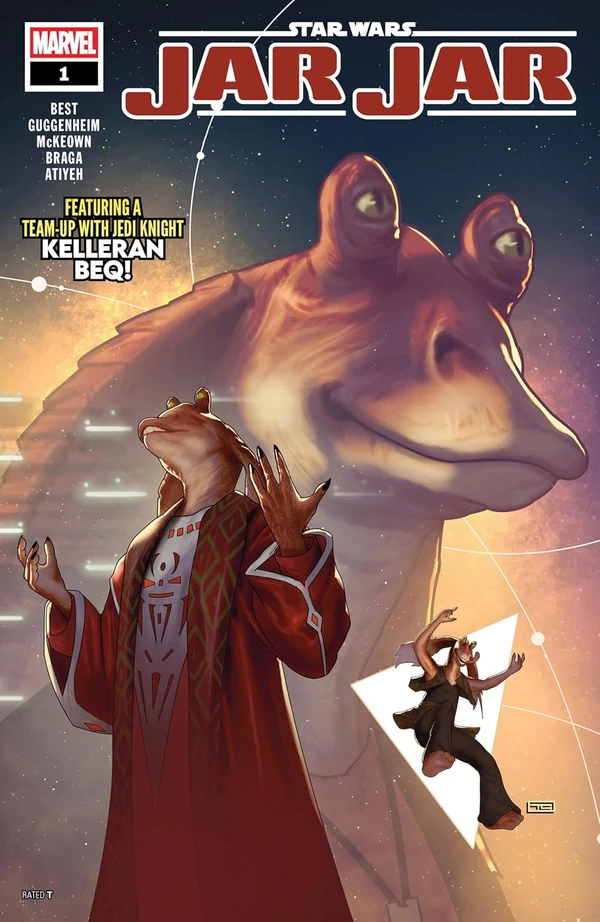 Обложка комикса Jar Jar 1.