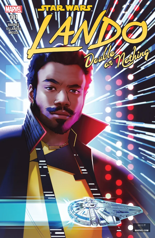 Обложка комикса Лэндо: Всё или ничего (Star Wars: Lando - Double or Nothing).