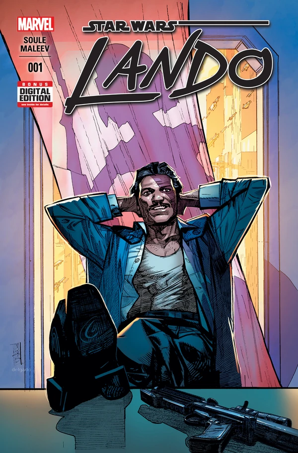 Обложка комикса Лэндо (Star Wars: Lando).