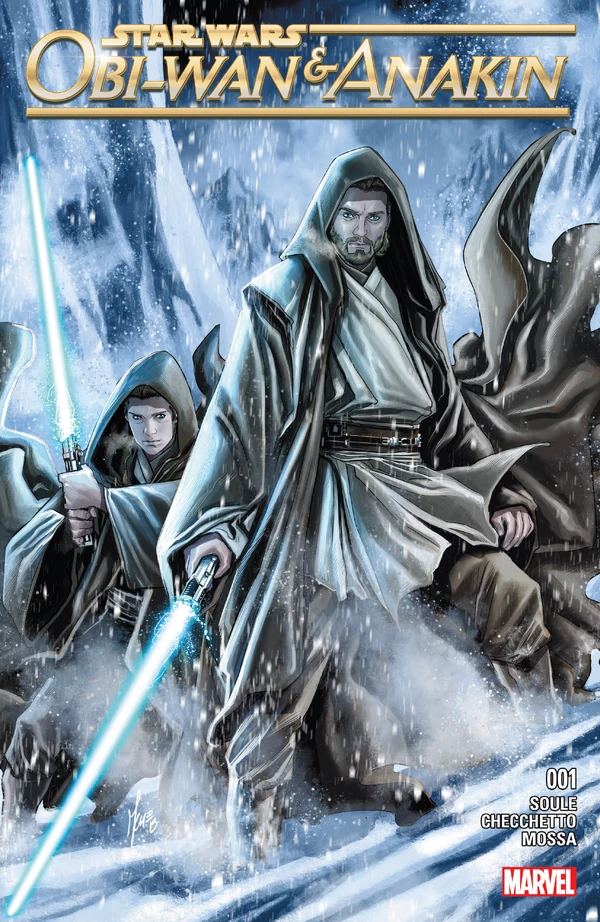Обложка комикса Оби-Ван и Энакин (Star Wars: Obi-Wan and Anakin).