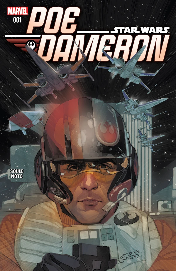 Обложка комикса По Дэмерон (Star Wars: Poe Dameron).