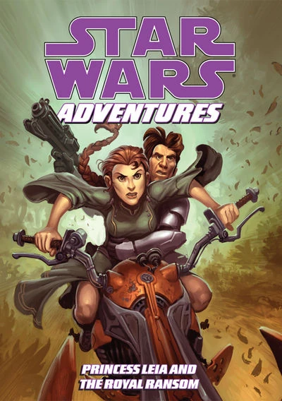 Обложка выпуска #2 Star Wars Adventures: Princess Leia and the Royal Ransom, 5 авг 2009.