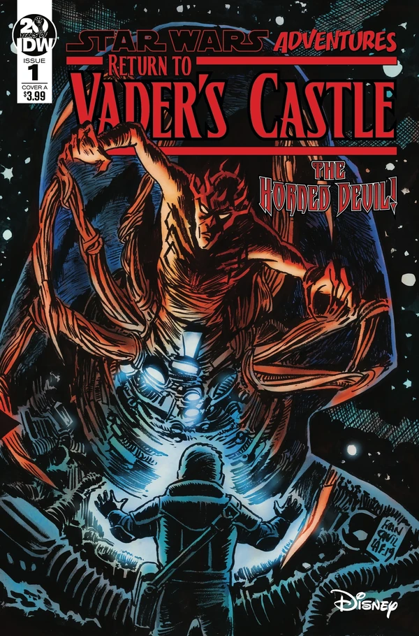 Обложка комикса Star Wars Adventures: Return to Vader's Castle.