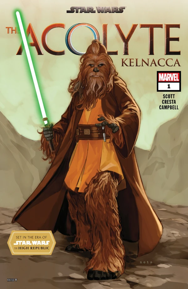 Обложка комикса The Acolyte - Kelnacca 1.