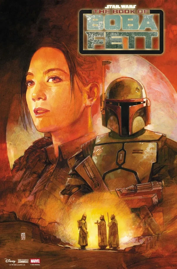 Обложка комикса The Book of Boba Fett (Star Wars: The Book of Boba Fett).