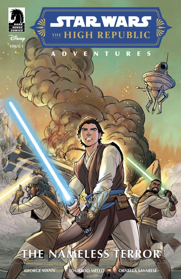 Обложка комикса The High Republic Adventures – The Nameless Terror (Star Wars: The High Republic Adventures – The Nameless Terror).