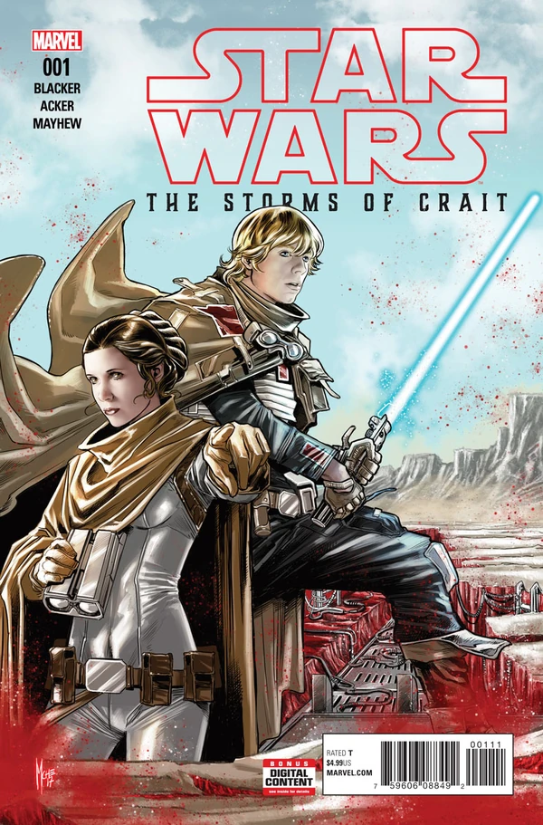 Обложка комикса Бури Крэйта (The Last Jedi – The Storms of Crait).