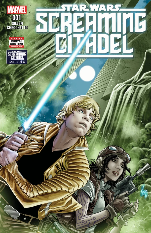 Обложка комикса The Screaming Citadel (Star Wars: The Screaming Citadel).