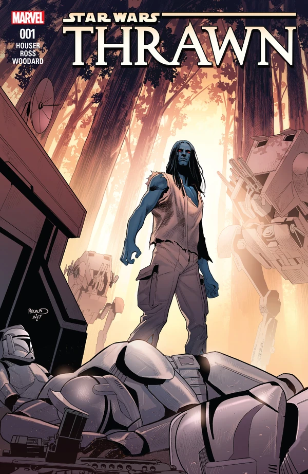 Обложка комикса Траун (Star Wars: Thrawn).