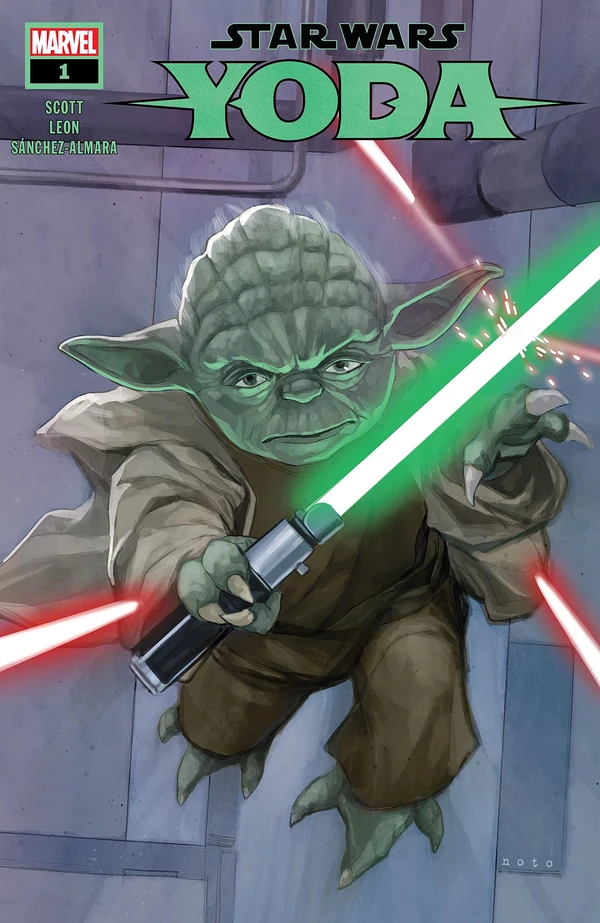 Обложка комикса Йода (Star Wars: Yoda).