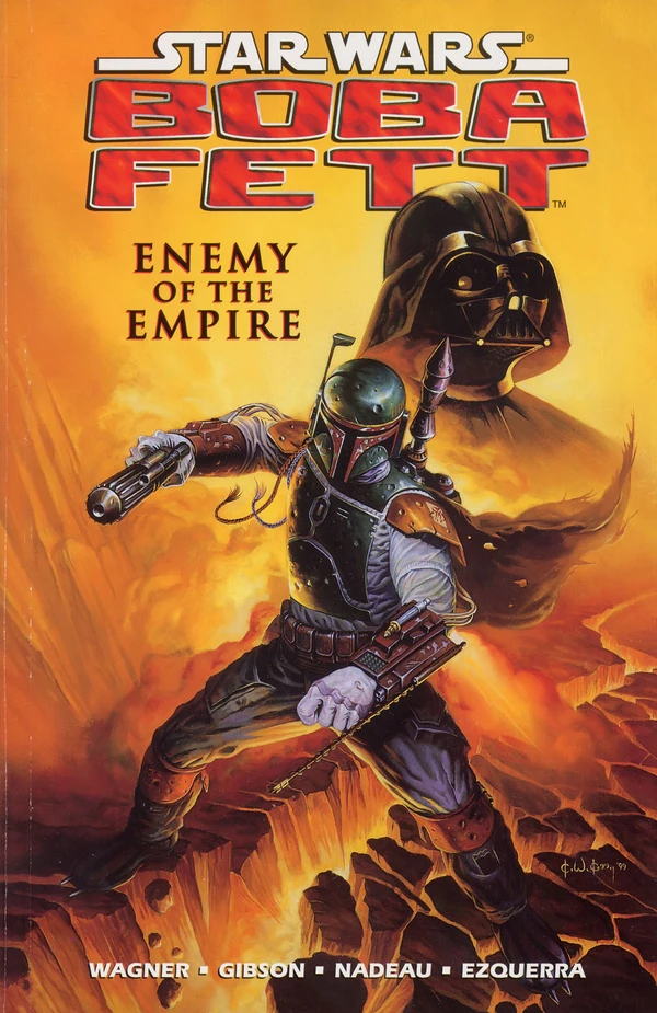 Обложка комикса Боба Фетт: Враг Империи (Star Wars: Boba Fett: Enemy of the Empire).