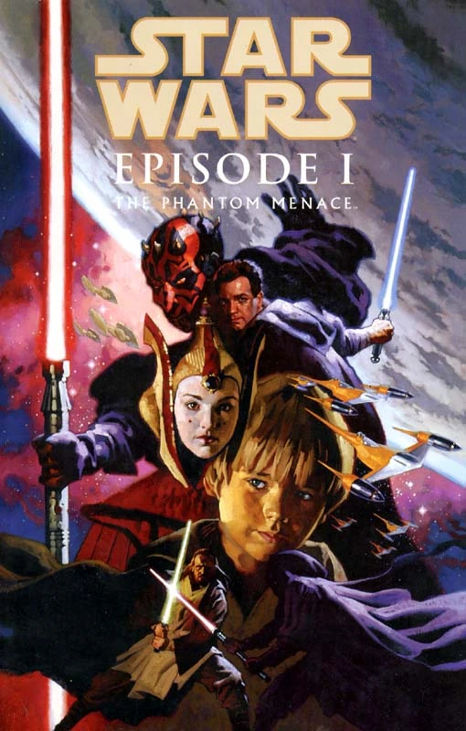 Обложка комикса Звёздные войны. Эпизод I: Скрытая угроза (Star Wars: Episode I —The Phantom Menace).
