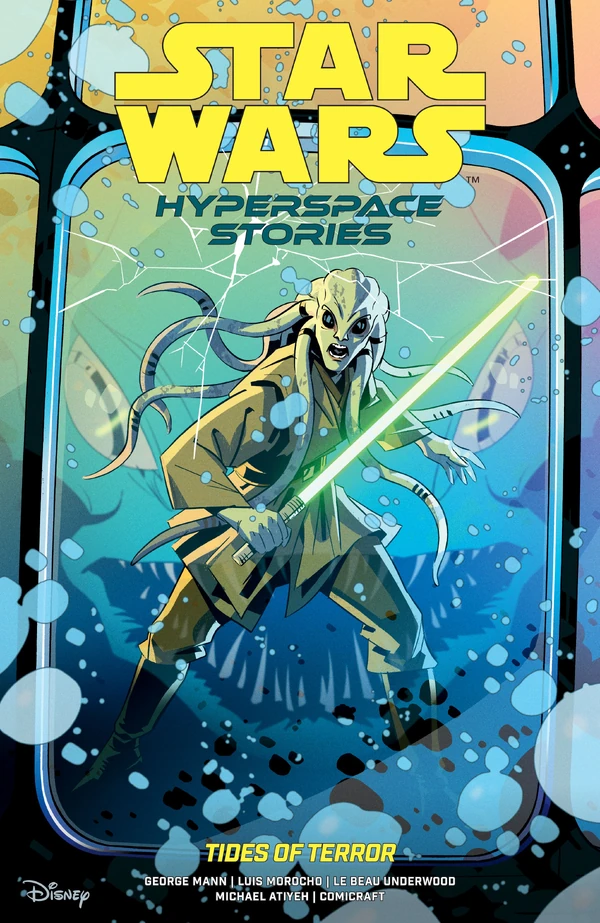 Обложка комикса Истории из гиперпространства: Волны ужаса (Star Wars: Hyperspace Stories—Tides of Terror).