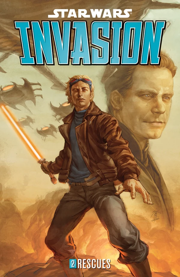 Обложка комикса Invasion: Rescues (Star Wars: Invasion: Rescues).