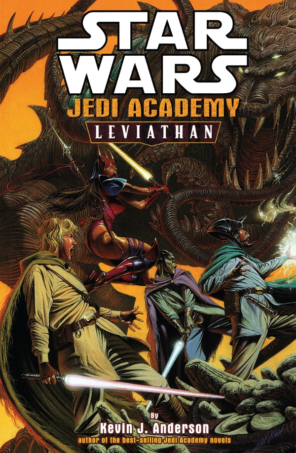 Обложка комикса Академия джедаев: Левиафан (Star Wars: Jedi Academy: Leviathan).