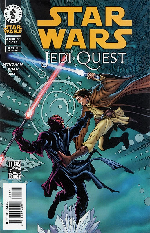 Обложка комикса Странствия джедая (Star Wars: Jedi Quest).