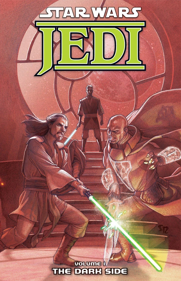 Обложка комикса Джедай: Тёмная сторона (Star Wars: Jedi — The Dark Side).