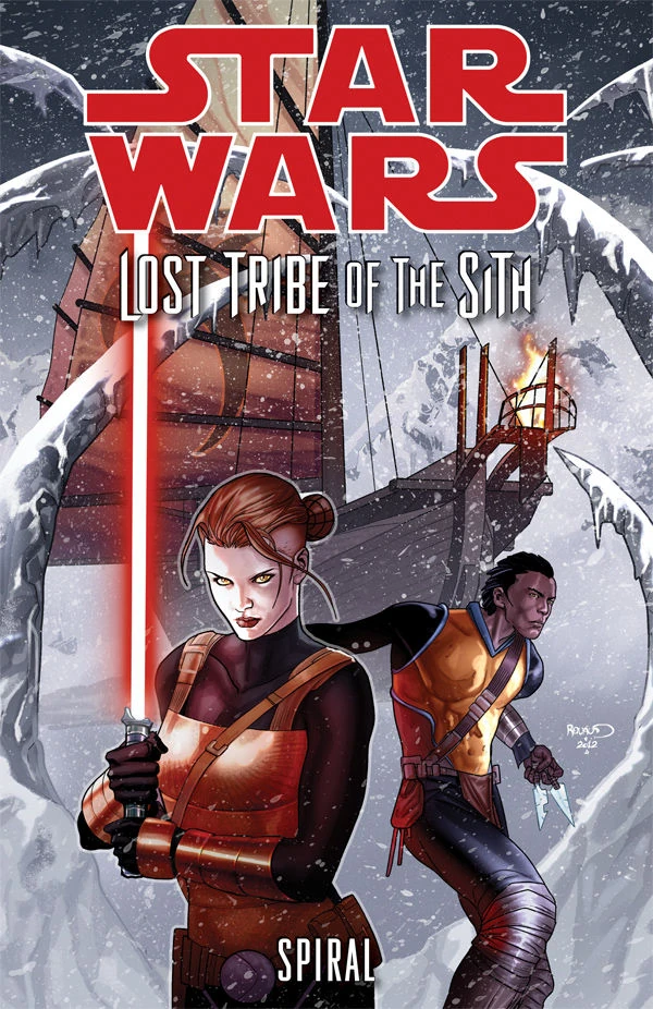 Обложка комикса Затерянное племя ситхов: Спираль (Lost Tribe of the Sith — Spiral).