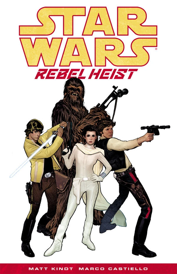 Обложка комикса Rebel Heist (Star Wars: Rebel Heist).