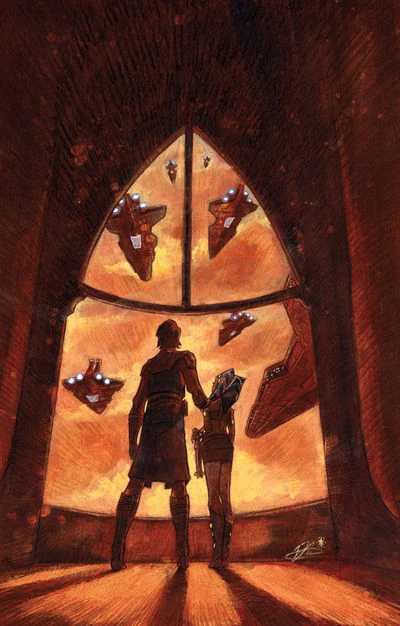 Обложка комикса Войны клонов (Star Wars: The Clone Wars).