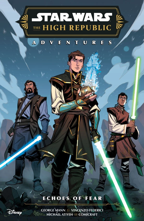 Обложка комикса The High Republic Adventures – Echoes of Fear (Star Wars: The High Republic Adventures – Echoes of Fear).