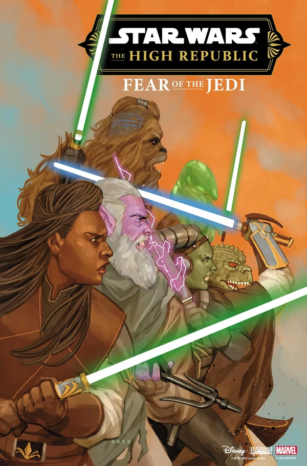 Обложка комикса The High Republic – Fear of the Jedi (Star Wars: The High Republic – Fear of the Jedi).