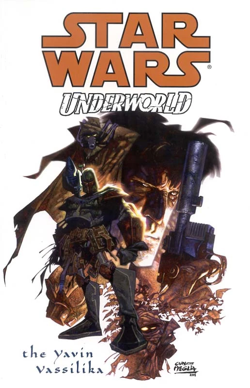 Обложка комикса Преступный мир: Явинская вассилика (Star Wars: Underworld: The Yavin Vassilika).